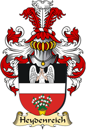 v.23 Coat of Family Arms from Germany for Heydenreich