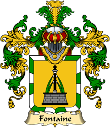 French Family Coat of Arms (v.25) Fontaine I
