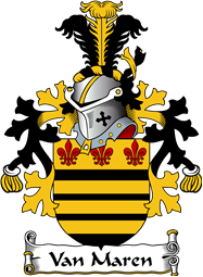 Dutch Coat of Arms for Van Maren