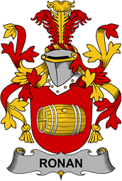 Irish Coat of Arms for Ronan or O