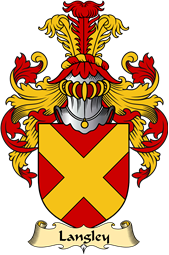 Welsh Family Coat of Arms (v.23) for Langley