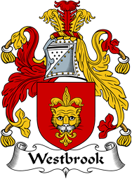 English Coat of Arms for the family Westbrook