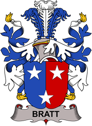 Swedish Coat of Arms for Bratt