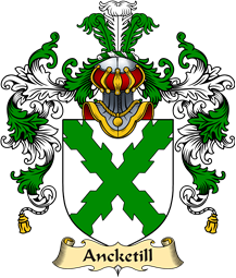 Irish Family Coat of Arms (v.25a) Ancketill