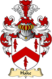 English Coat of Arms (v.23) for the family Hake