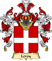 French Family Coat of Arms (v.25) Leroy (Roy le) II