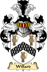 English Coat of Arms (v.23) for the family Willard