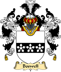 Scottish Family Coat of Arms (v.25) Boswell