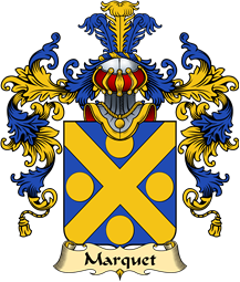 French Family Coat of Arms (v.25) Marquet