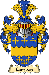 English Coat of Arms (v.23) for the family Camden