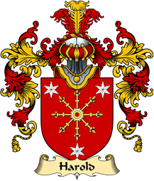 Irish Family Coat of Arms (v.25a) Harold or Harrell