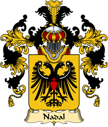 French Family Coat of Arms (v.25) Nadal