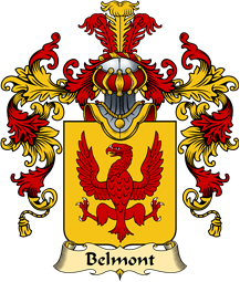 French Family Coat of Arms (v.25) Belmont