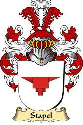 v.23 Coat of Family Arms from Germany for Stapel