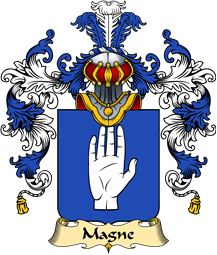 French Family Coat of Arms (v.25) Magne