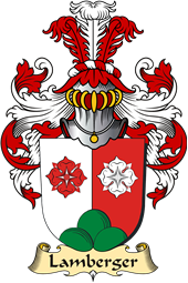 v.23 Coat of Family Arms from Germany for Lamberger