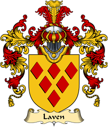 Scottish Family Coat of Arms (v.25) Laven