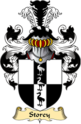 English Coat of Arms (v.23) for the family Storey