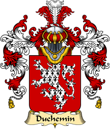 French Family Coat of Arms (v.25) Chemin (du)