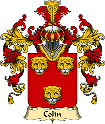 French Family Coat of Arms (v.25) Colin I