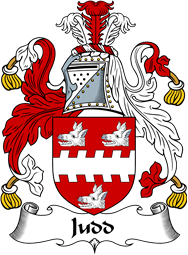 English Coat of Arms for the family Judd