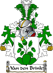 Dutch Coat of Arms for Van den Brink (Brinks)