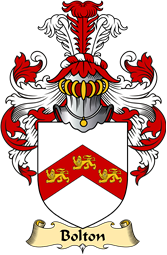 English Coat of Arms (v.23) for the family Bolton