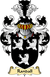 English Coat of Arms (v.23) for the family Randall