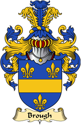 Scottish Family Coat of Arms (v.23) for Brough