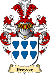 v.23 Coat of Family Arms from Germany for Brewer