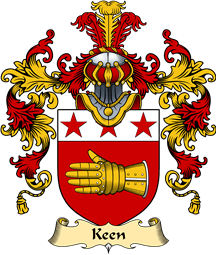 Scottish Family Coat of Arms (v.25) Keen