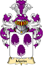 French Family Coat of Arms (v.23) for Morin I