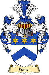 English Coat of Arms (v.23) for the family Port (e)