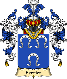 French Family Coat of Arms (v.25) Ferrier