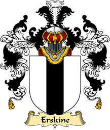 Irish Family Coat of Arms (v.25a) Erskine