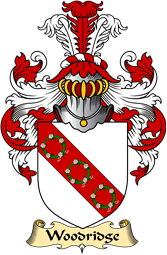 English Coat of Arms (v.23) for the family Woodridge