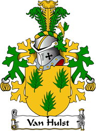 Dutch Coat of Arms for Van Hulst