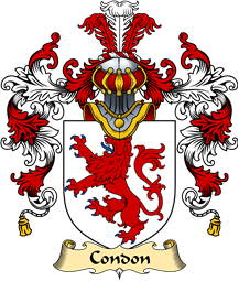Irish Family Coat of Arms (v.25a) Condon