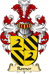 v.23 Coat of Family Arms from Germany for Romer