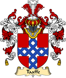 Irish Family Coat of Arms (v.25a) Taaffe