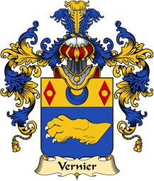 French Family Coat of Arms (v.25) Vernier