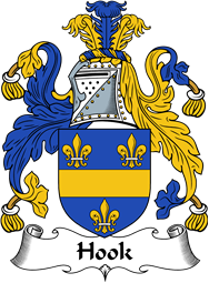 English Coat of Arms for the family Hook (e)