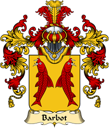 French Family Coat of Arms (v.25) Barbot