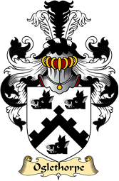 English Coat of Arms (v.23) for the family Oglethorpe