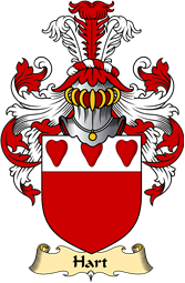 Scottish Family Coat of Arms (v.23) for Hart