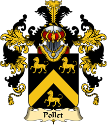 French Family Coat of Arms (v.25) Pollet