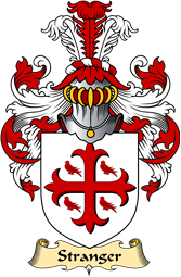 English Coat of Arms (v.23) for the family Stranger