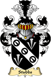 English Coat of Arms (v.23) for the family Stubbs