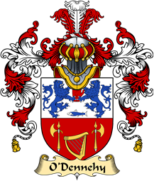 Irish Family Coat of Arms (v.25a) O