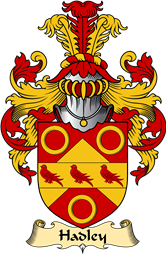 English Coat of Arms (v.23) for the family Hadley